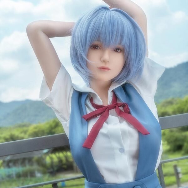 156cm / 5ft1 F-cup Cosplay Anime Silicone Sex Doll Rei Ayanami