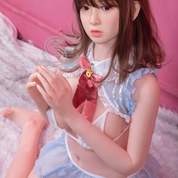 160cm/5ft3 C-cup Sweet Heart Silicone Sex Doll Suzumi