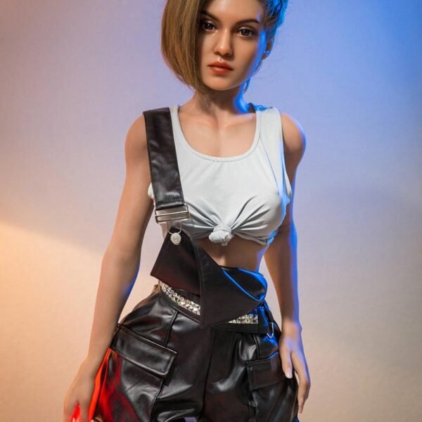 153cm / 5ft F-cup Big Breasts Full Silicone Real Sex Doll Judy